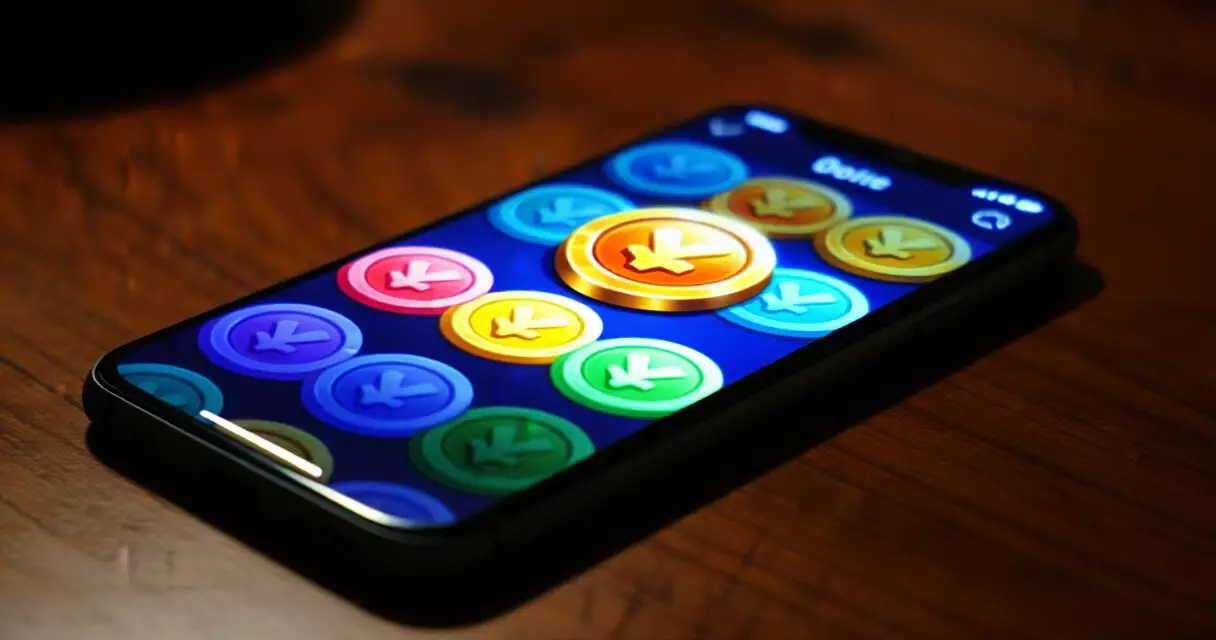 In-game store with virtual currency on a mobile free-to-play game