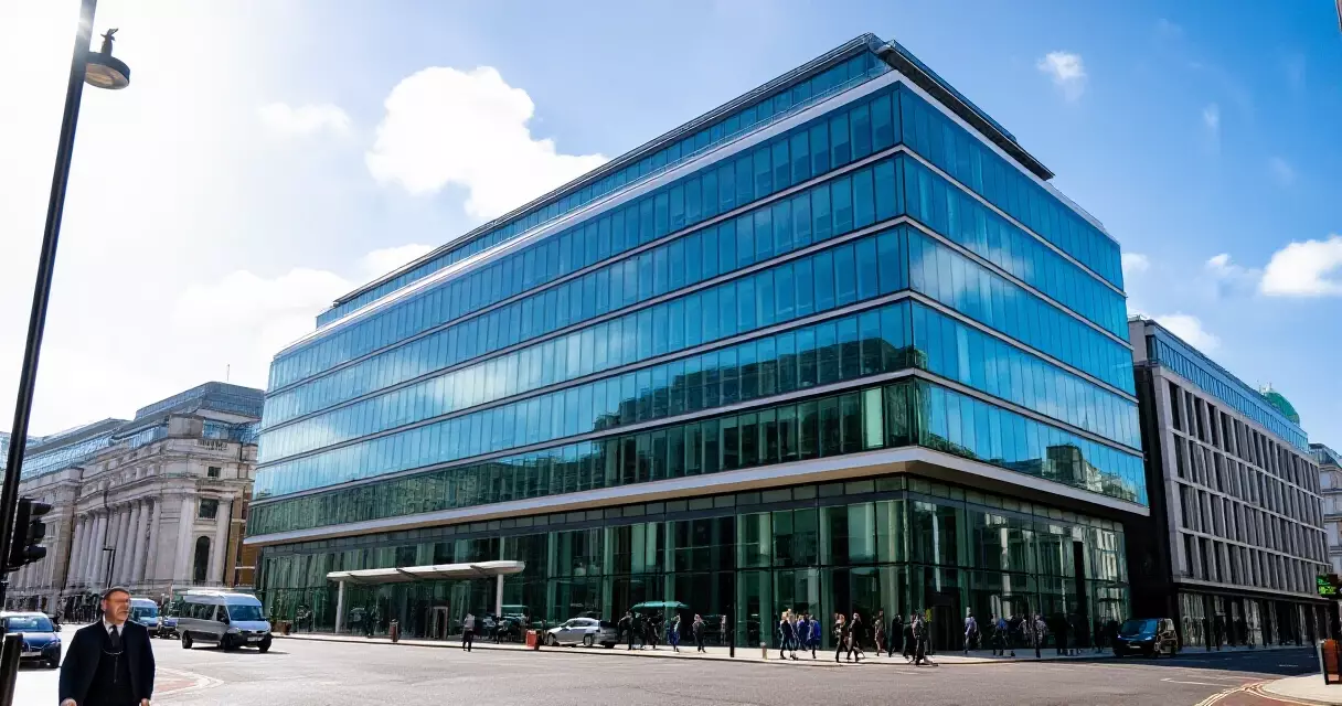 Tripledot Studios London headquarters exterior on a sunny day