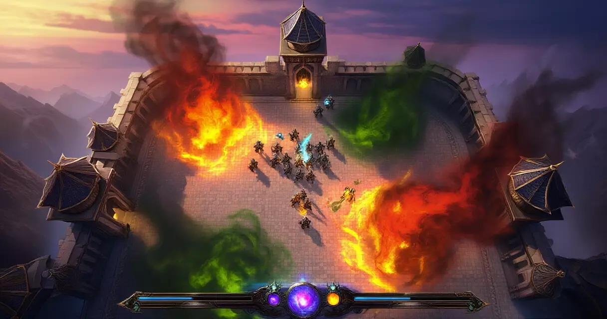 Divinity Original Sin 2 tactical combat with elemental effects on battlefield