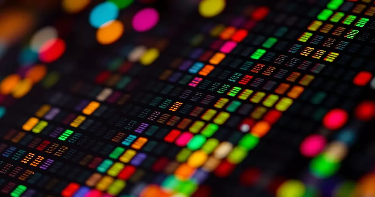 Macro close-up of an OLED panel showing deep blacks and saturated colors