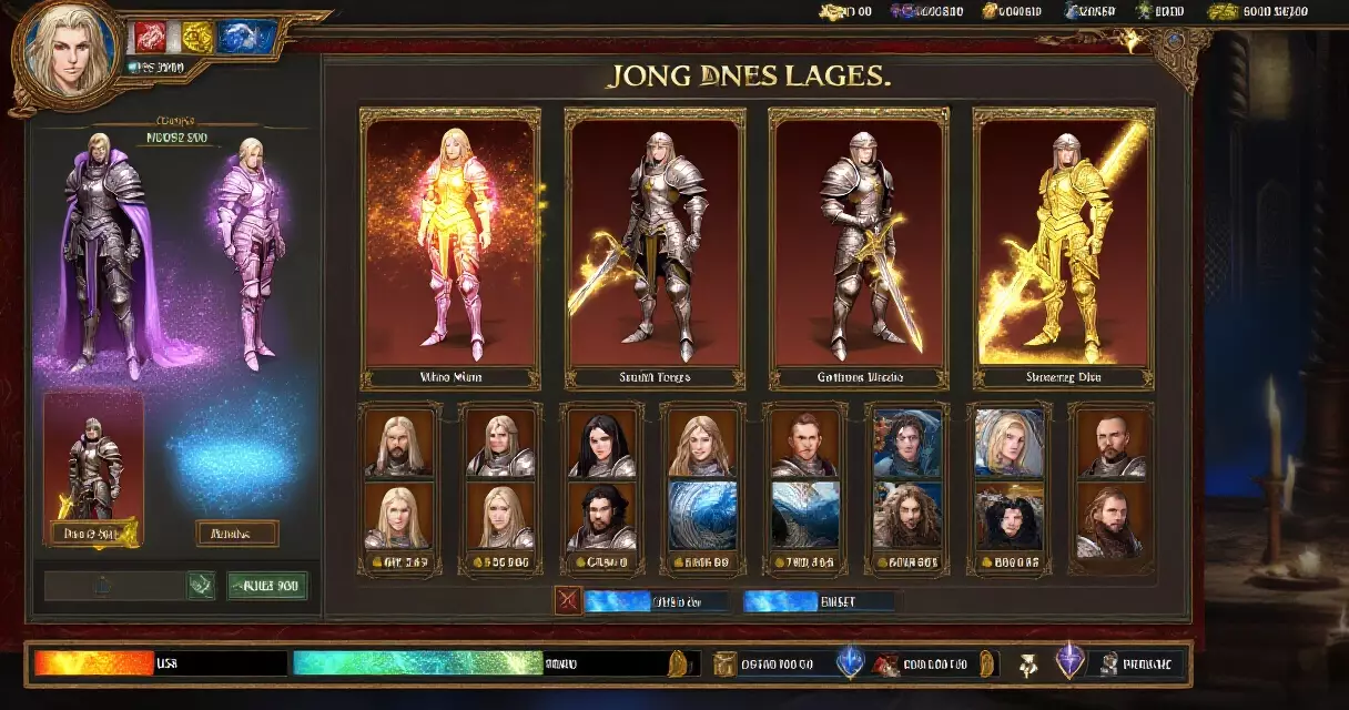 Baldur's Gate 3 character creation screen showcasing class and race options with detailed customization